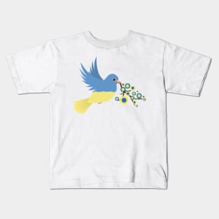 Peace for Ukraine Kids T-Shirt